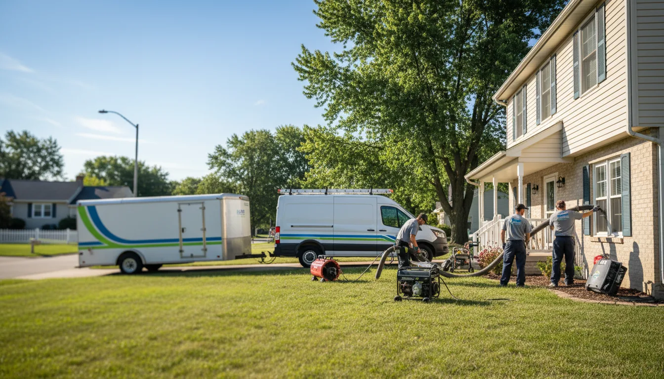 Flooded Basement Restoration And Cleanup With Repair in Sutton, NE near me